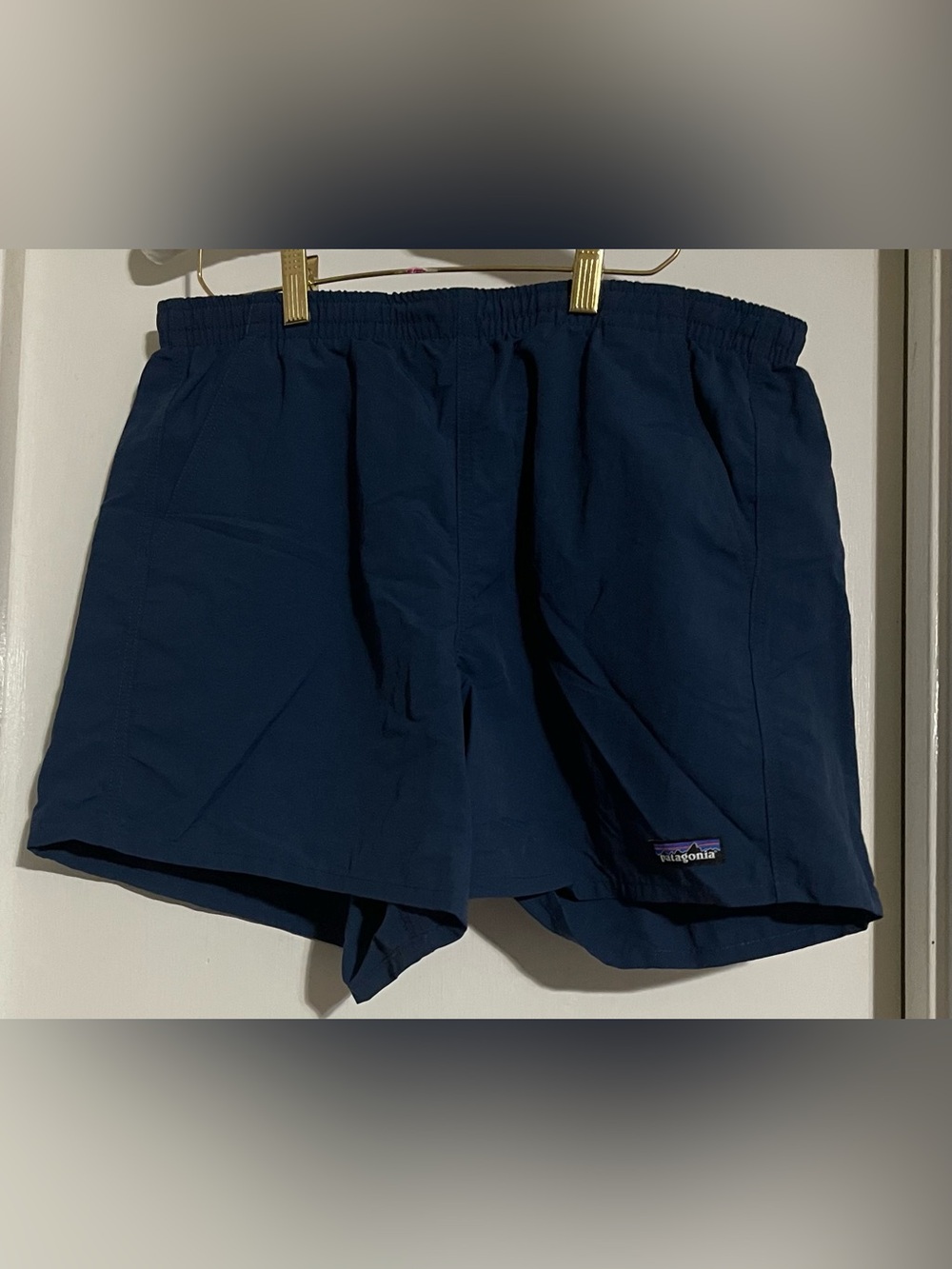 Patagonia Mens Shorts Medium Blue  4" Inseam  Pockets Lightweight